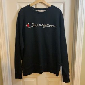 Champions black sweatshirt